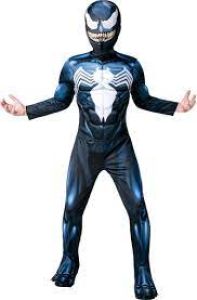 Kids Costumes to Hire - Venom Onesie - Age 12 years